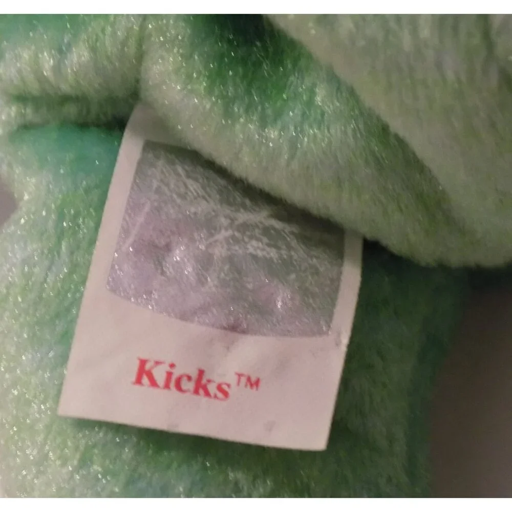 Ty Beanie Baby Kicks the Soccer Bear Push Toy - Picture 4 of 10
